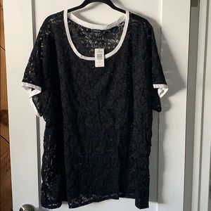 Torrid lace T-shirt